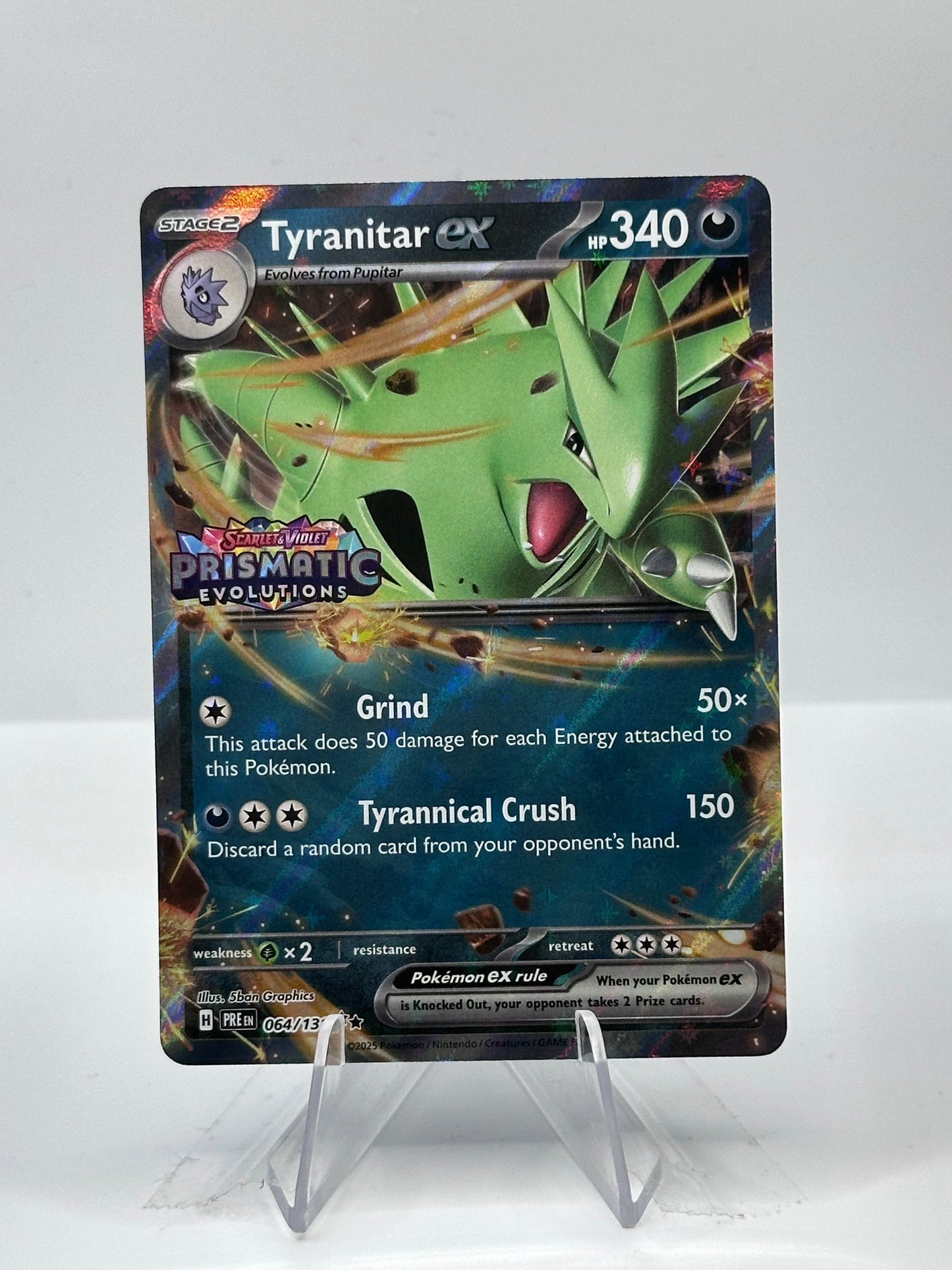 Prismatic Evolution’s - Tyranitar Ex (Stamped) - 030/131
