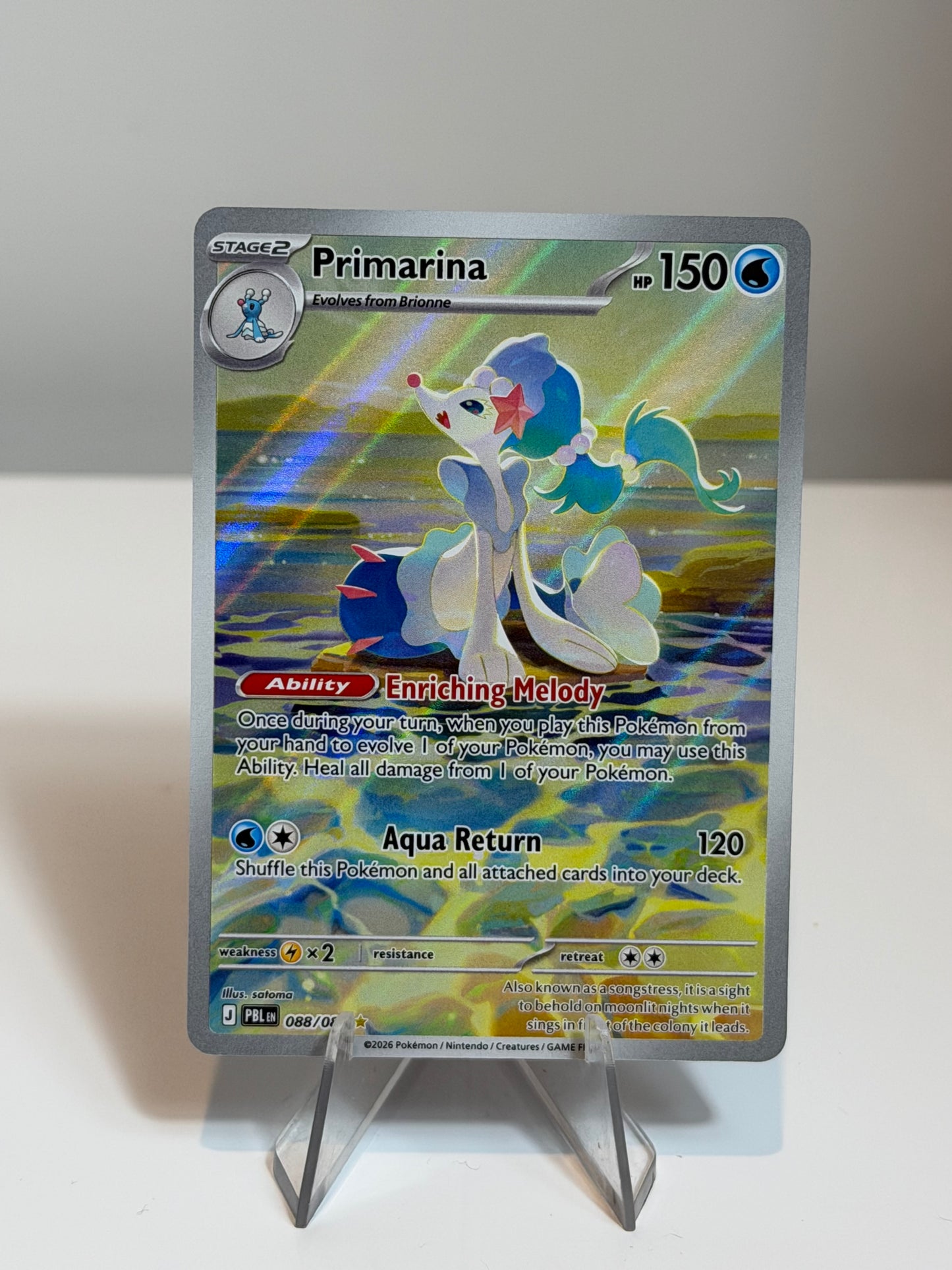 Pitch Black-  Primarina- 088/084