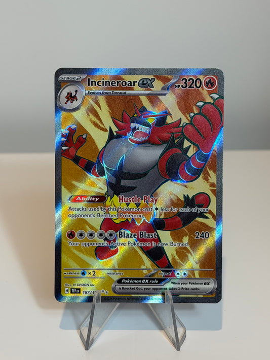 Temporal Forces- Incineroar Ex - 187/162