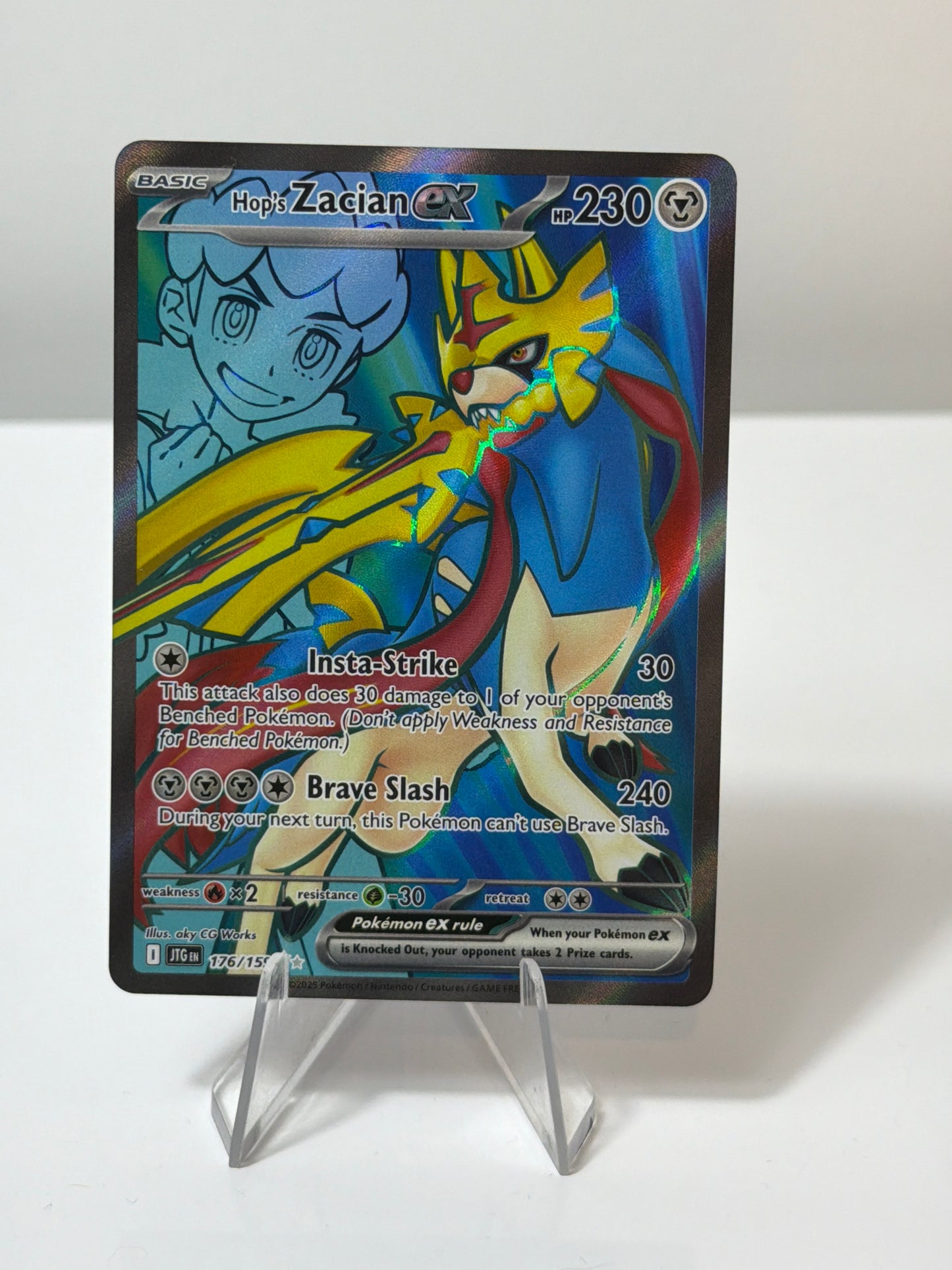Journey Together- Hop’s Zacian Ex-176/159