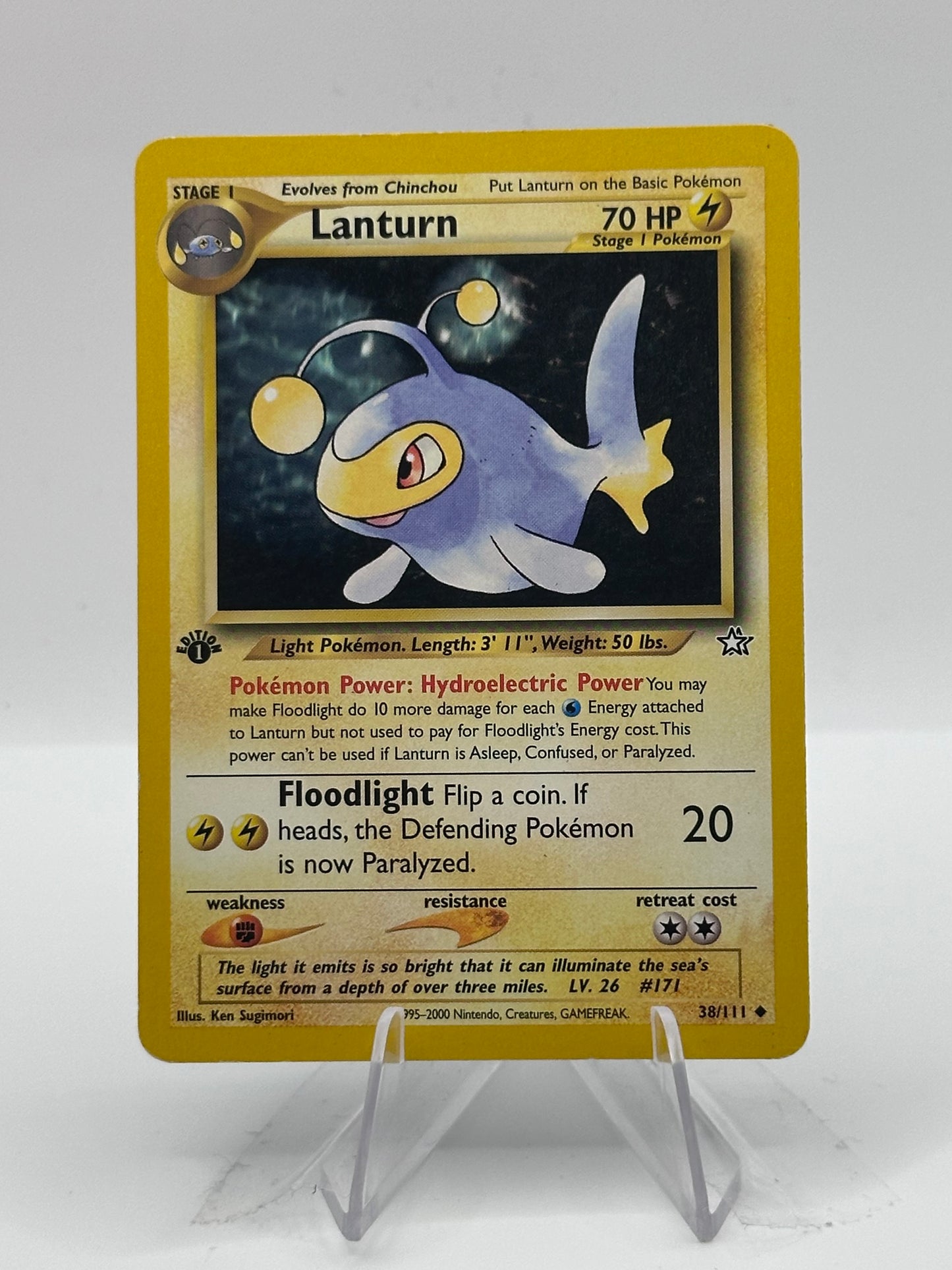 Neo Genesis - Lanturn (1st Edition)- 38/111 (MP)