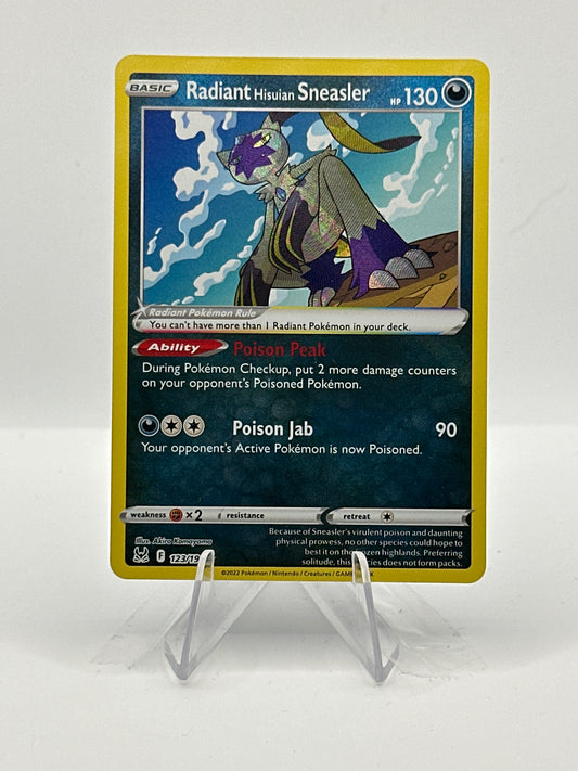 Lost Origin- Radiant Hisuian Sneasler- 123/196