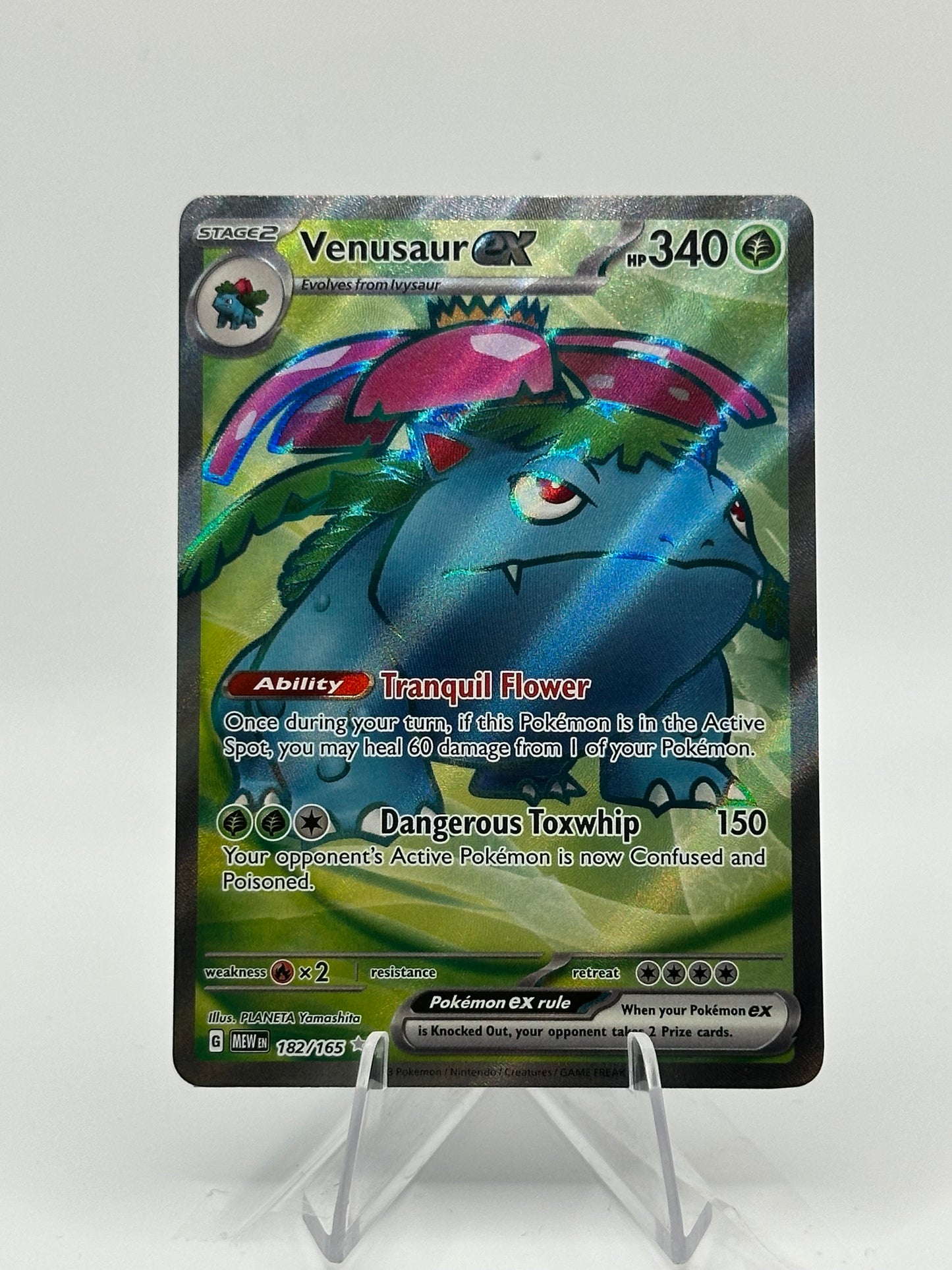 151 English  - Venusaur EX - 182/165