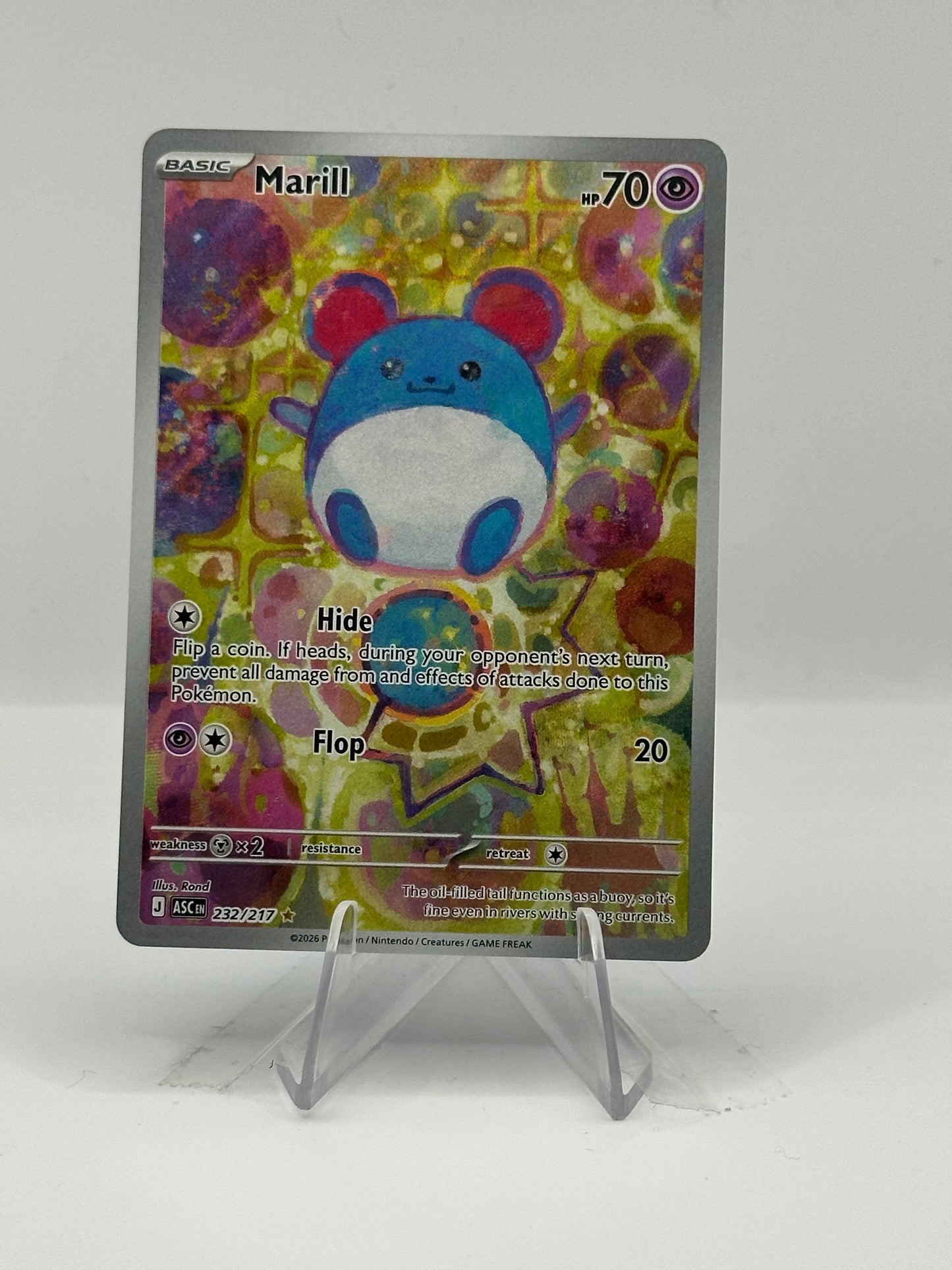 Ascended Heroes-  Marill- 232/217