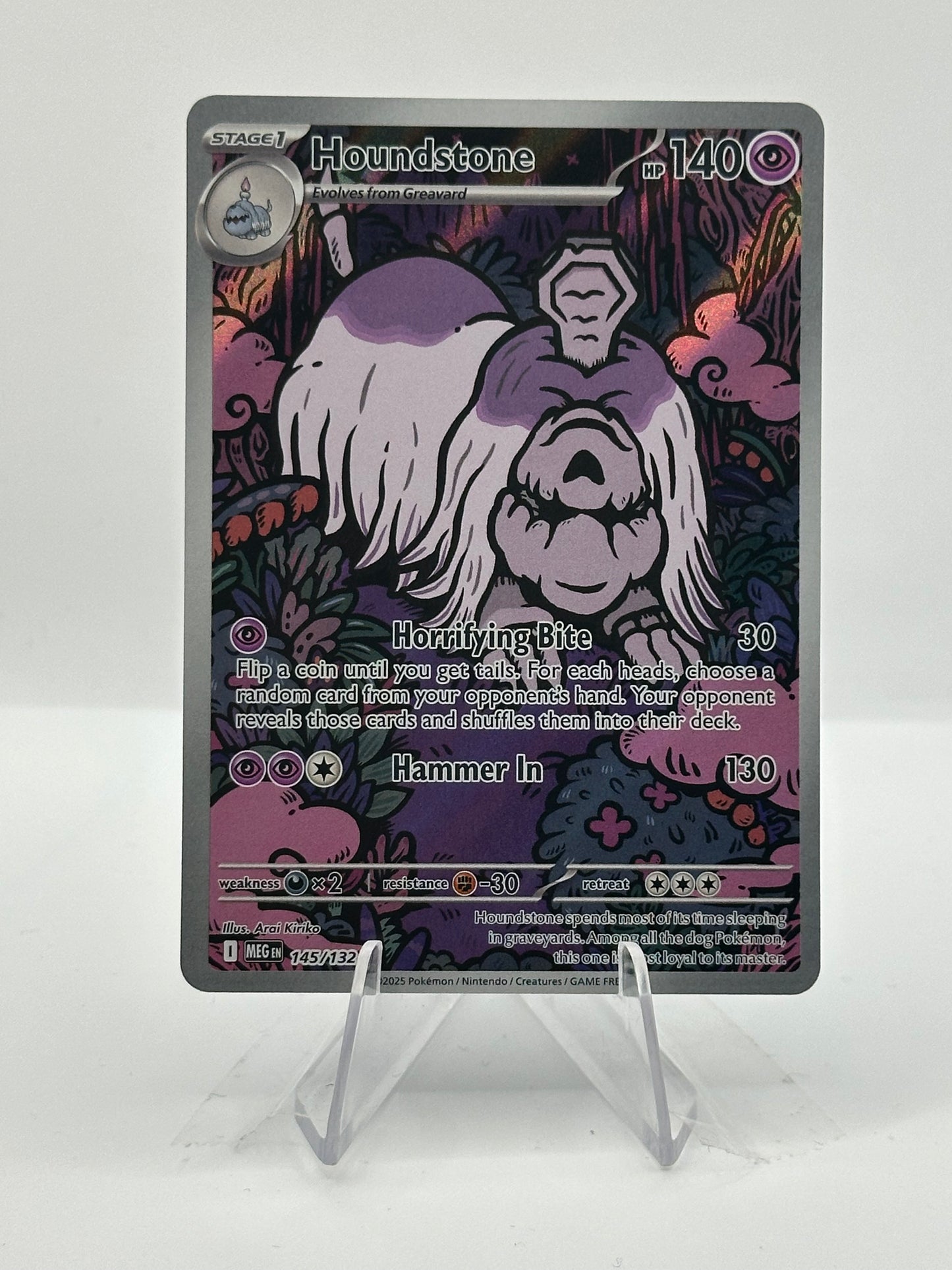 Mega Evolutions- Houndstone - 145/132