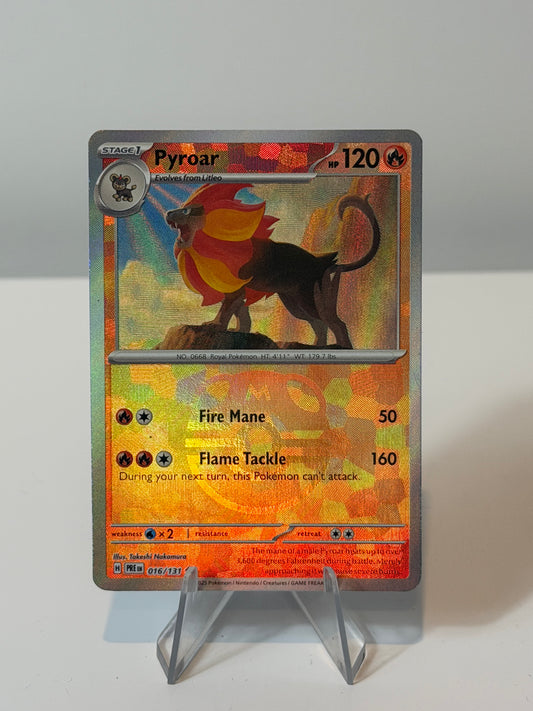 Prismatic Evolutions- Pyroar Masterball- 016/131