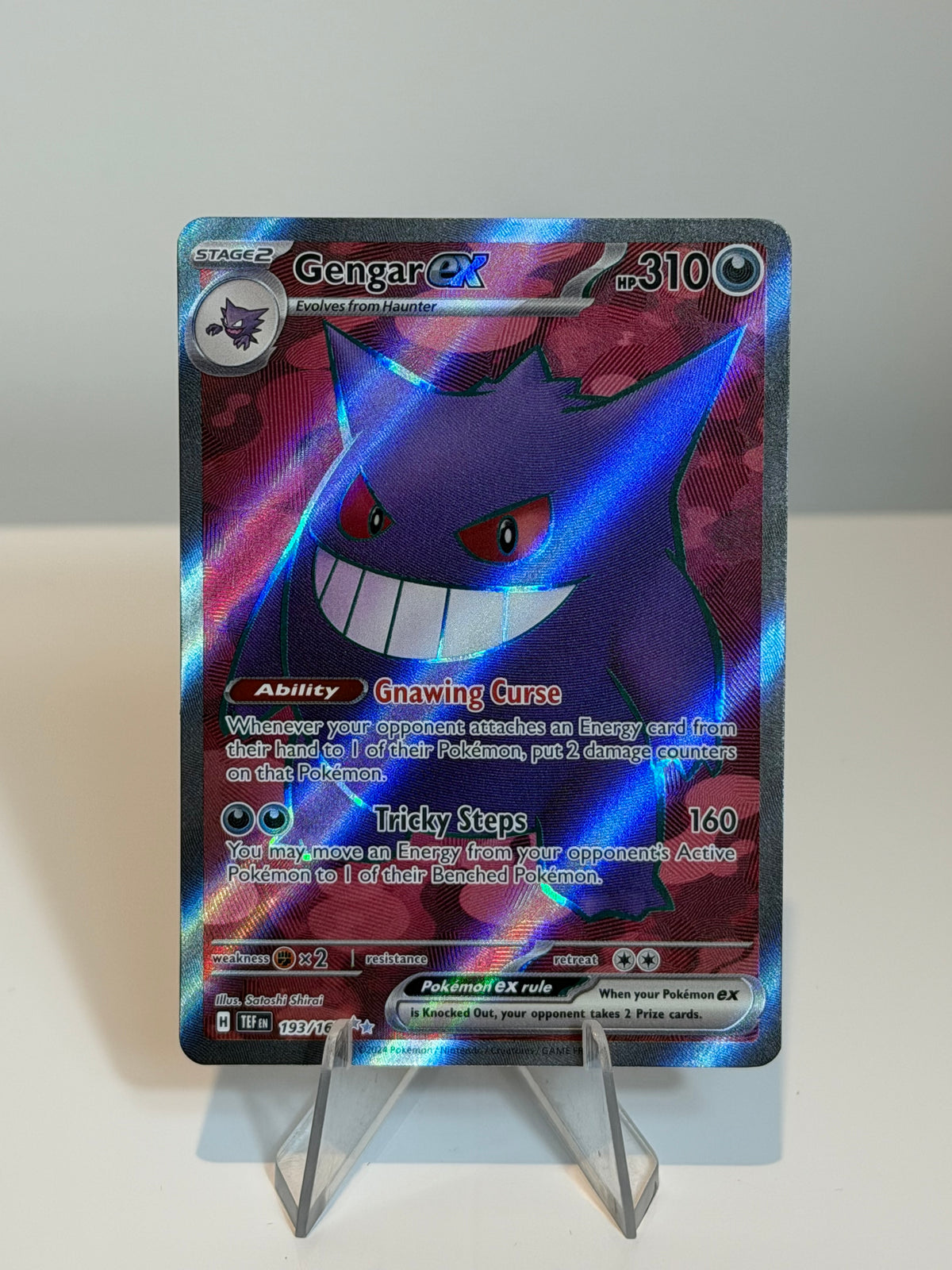Temporal Forces- Gengar Ex - 193/162