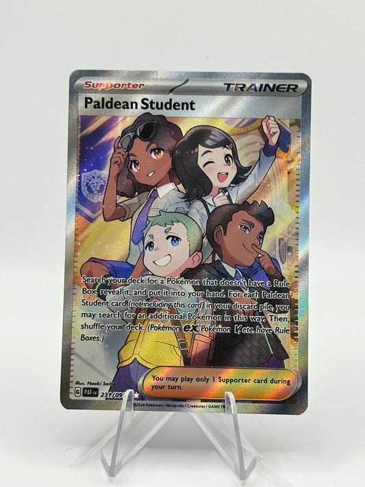 Paldean Fates- Paldean Student- 231/091