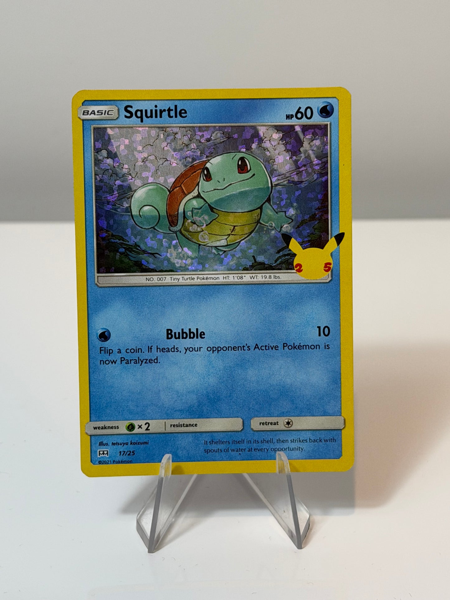 McDonald’s- Squirtle Holo- 17/25