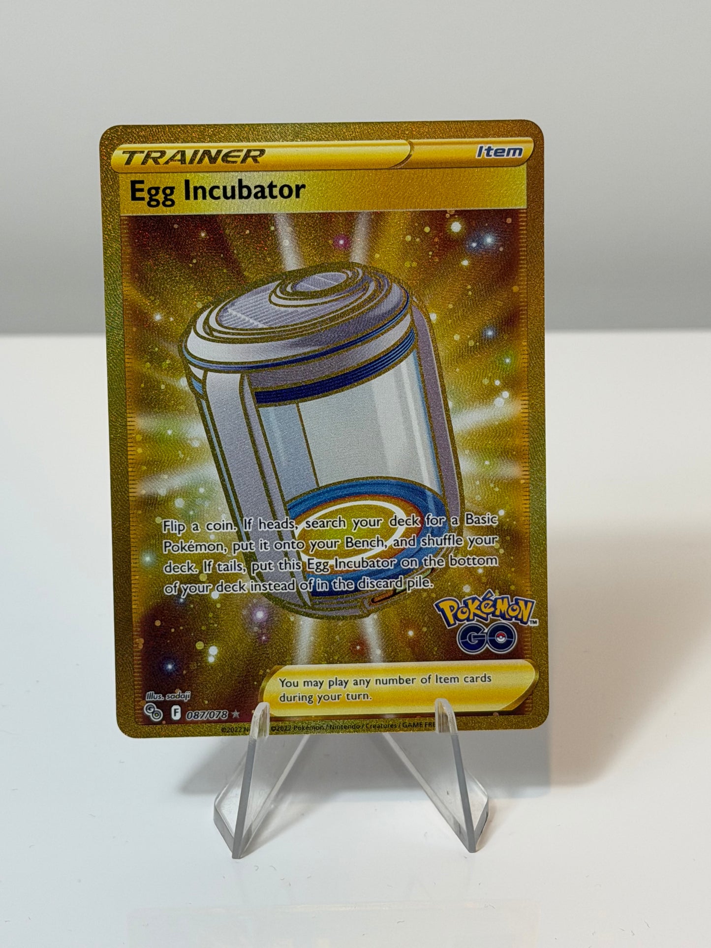 Pokémon Go- Egg Incubator- 087/078