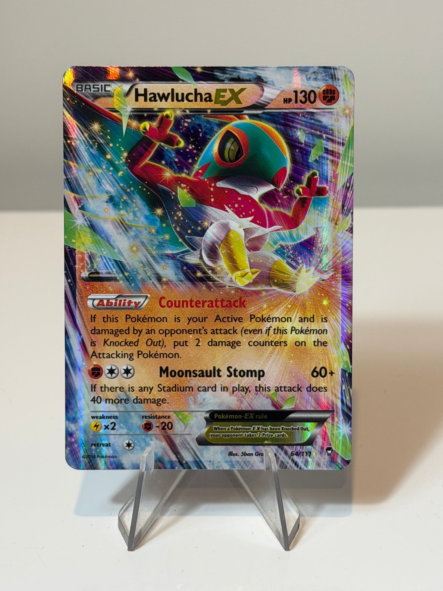 Furious Fists - Hawlucha Ex- 64/111