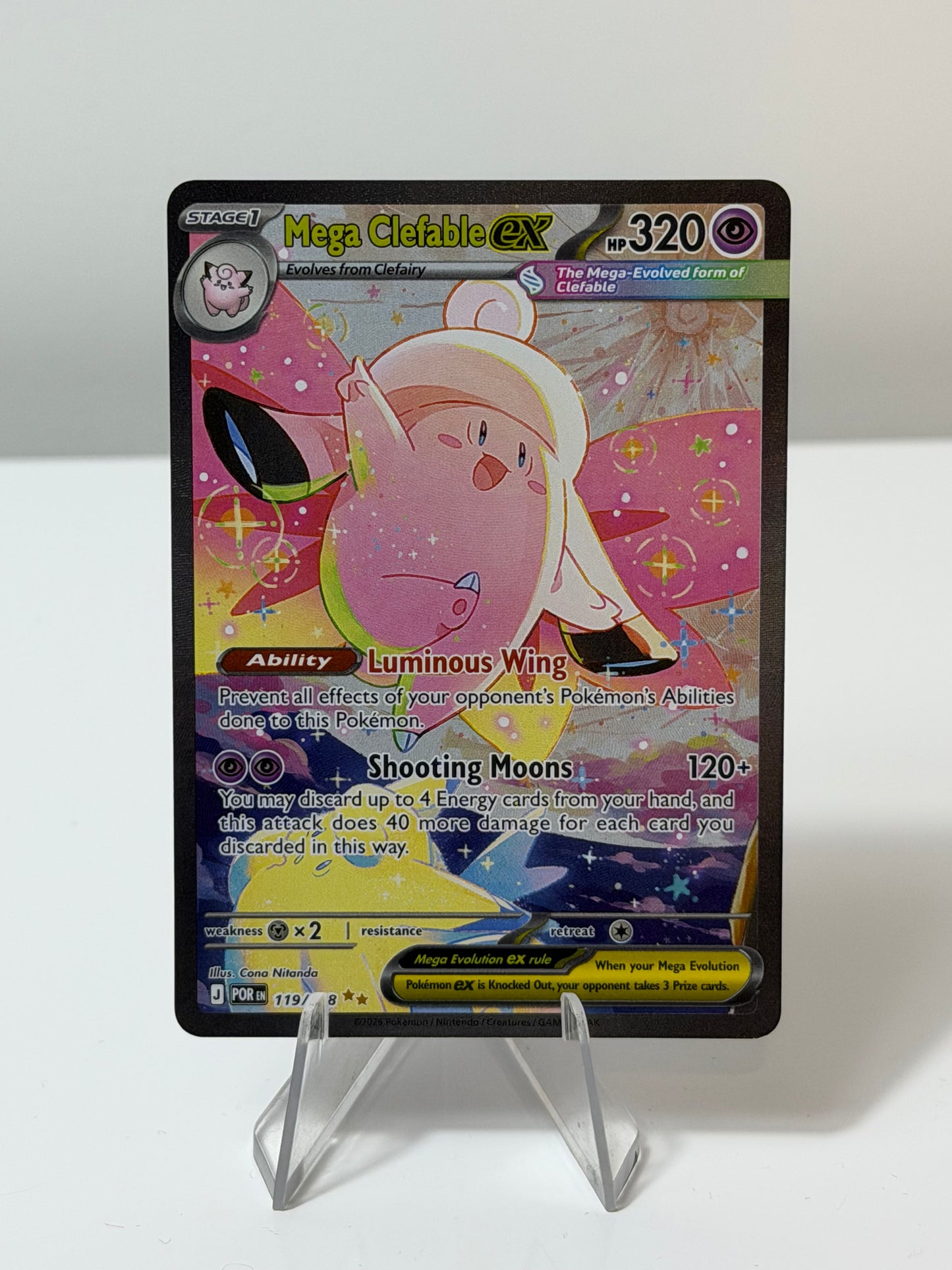 Perfect Order -Mega Clefable Ex- 119/088