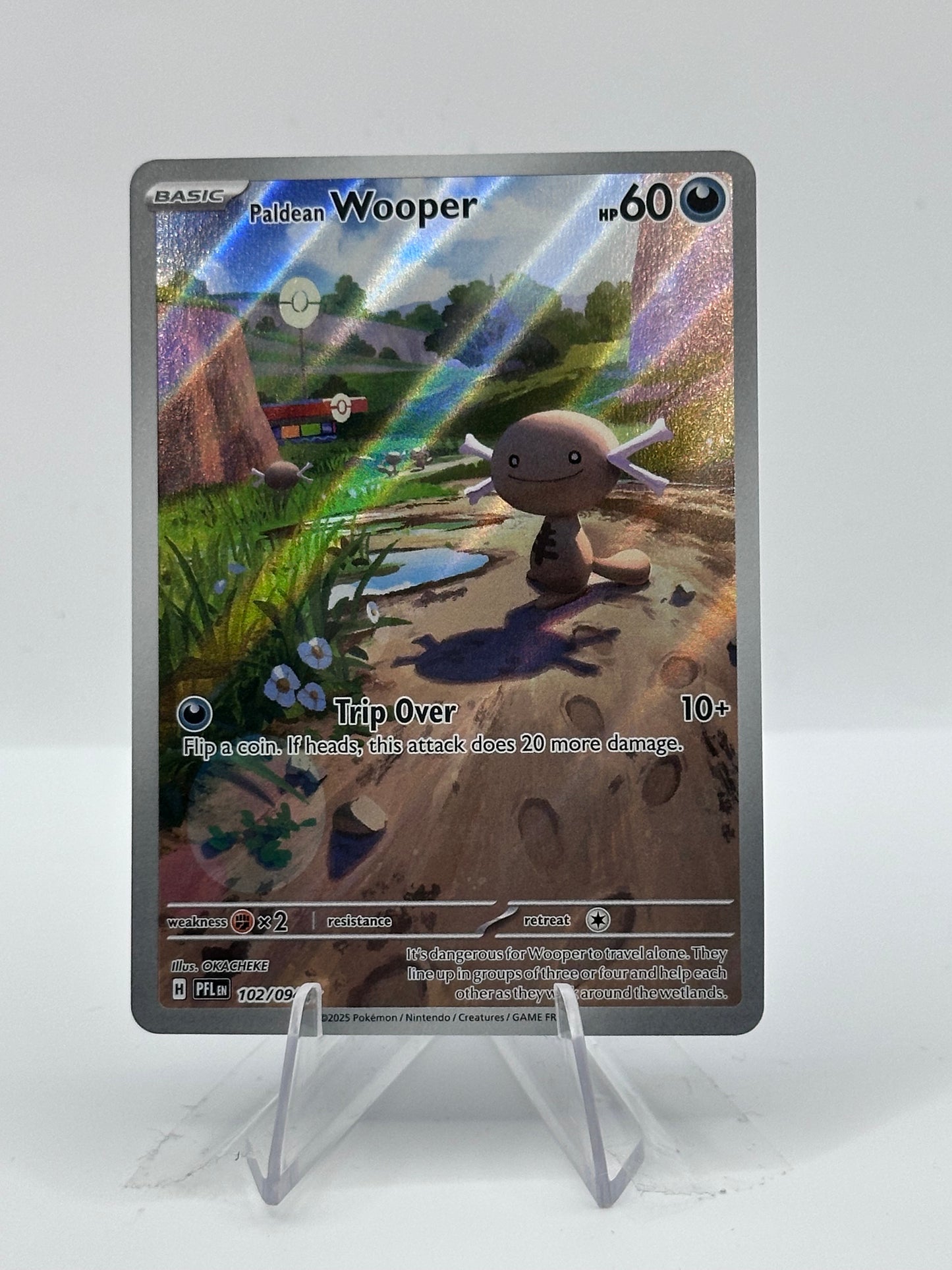 Phantasmal Flames- Paldean Wooper-102/094