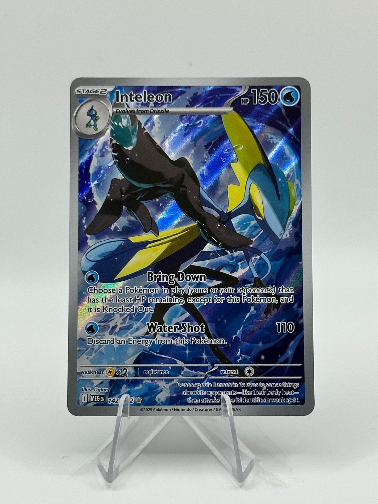 Mega Evolutions- Inteleon - 142/132