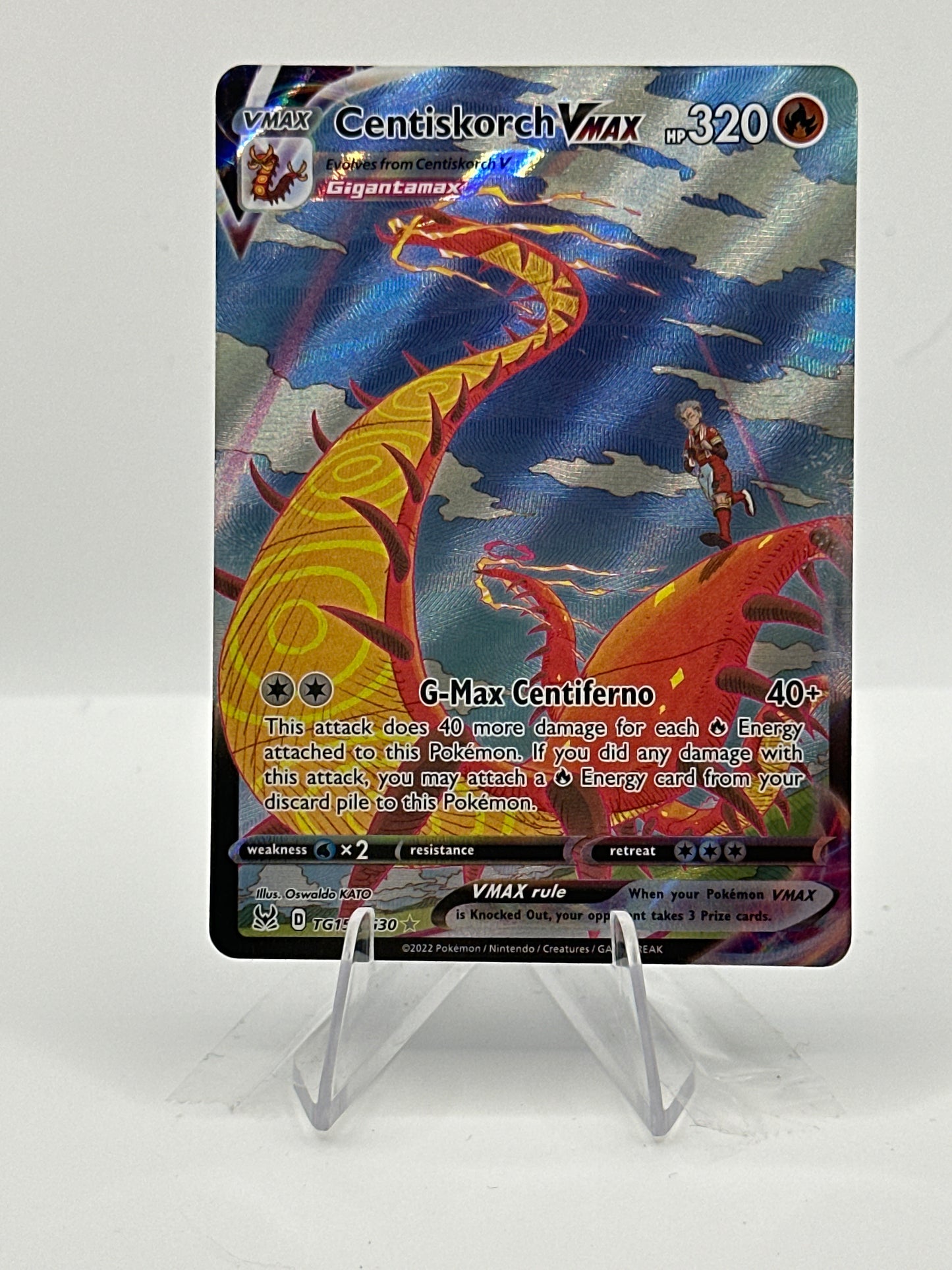 Lost Origin- Centiskorch Vmax- TG15/TG30
