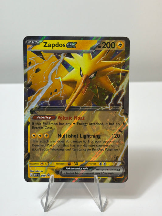 Black Star Promo- Zapdos Ex- SVP049