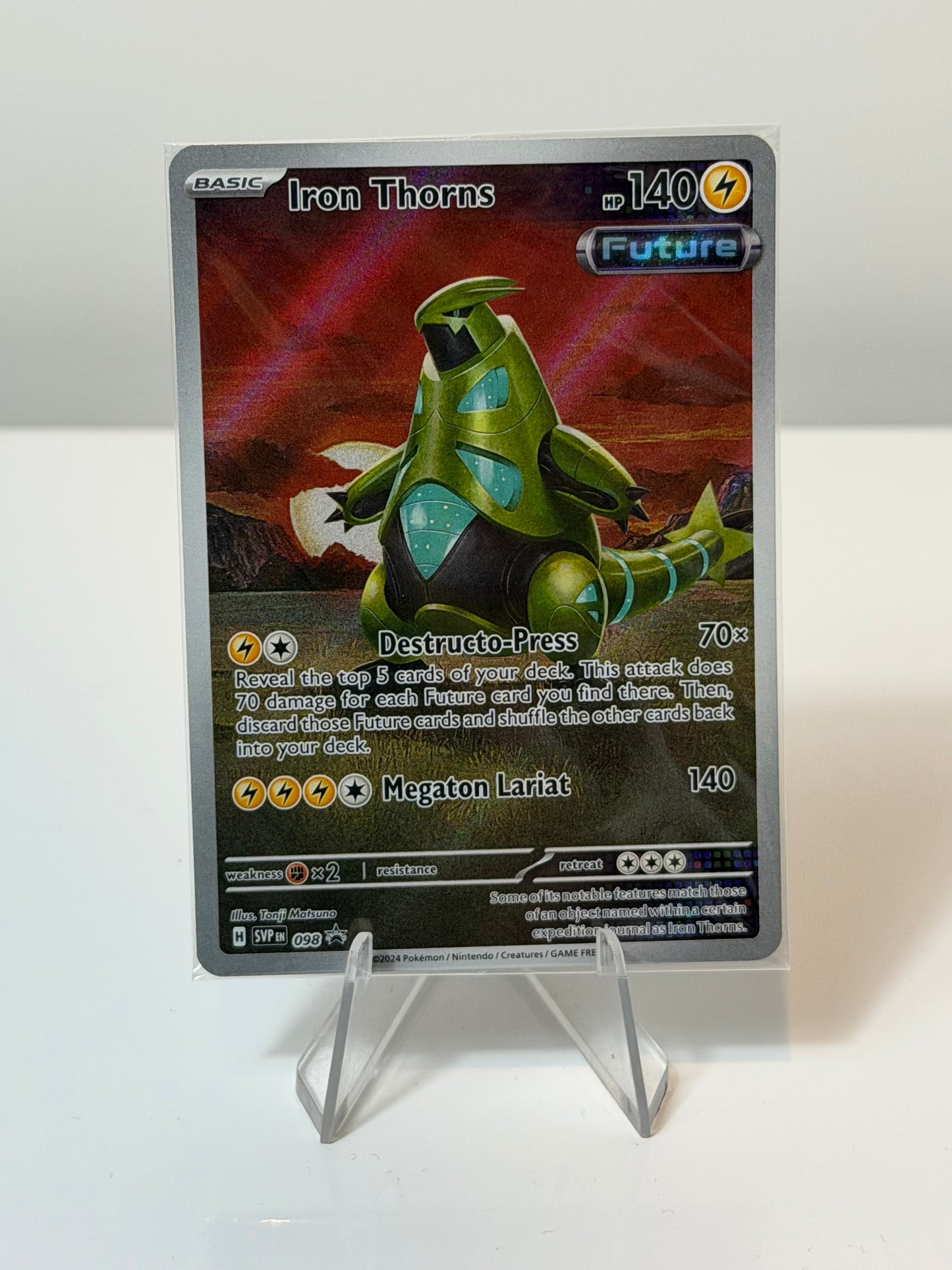 Black Star Promo- Iron Thorns (Sealed)- SVP098