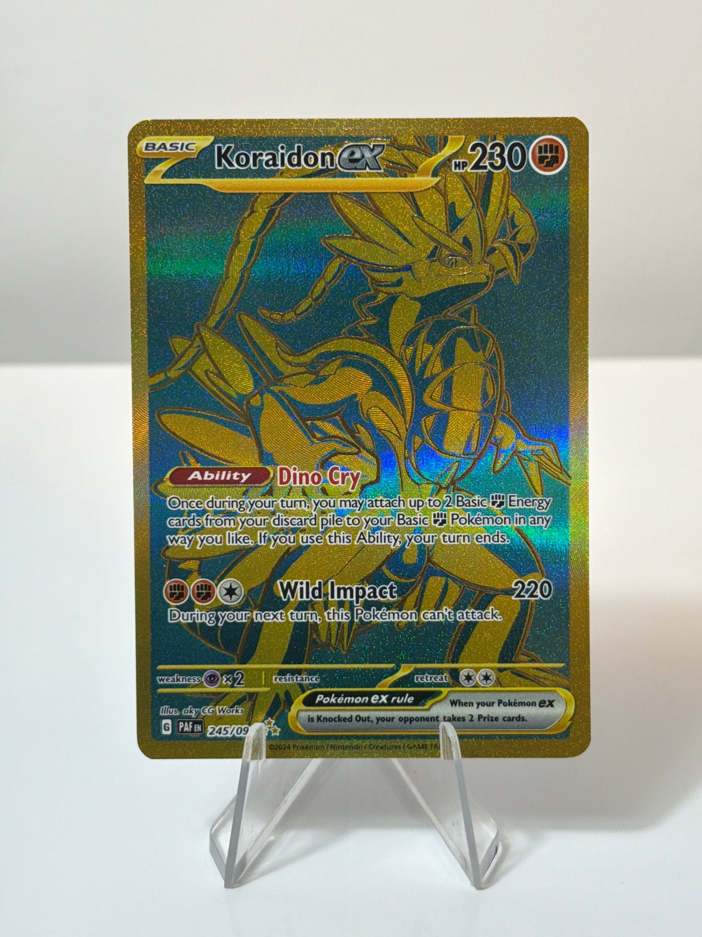 Paldean Fates- Koraidon Ex- 245/091