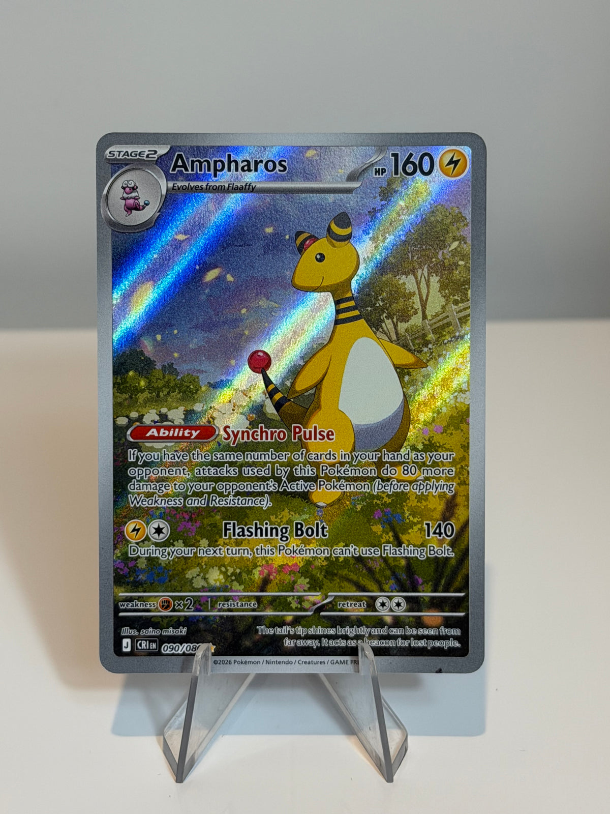Chaos Rising - Ampharos - 090/086