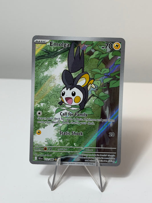 Black Bolt (English) - Emolga- 112/086