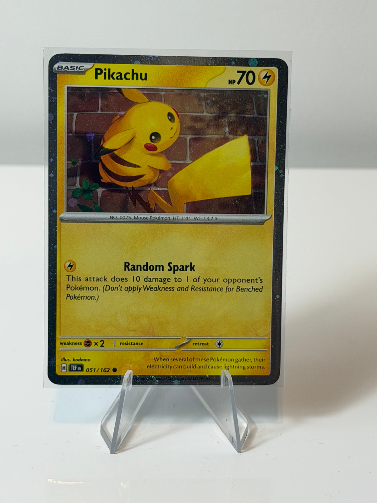 Temporal Forces - Pikachu Cosmo Holo- 051/162