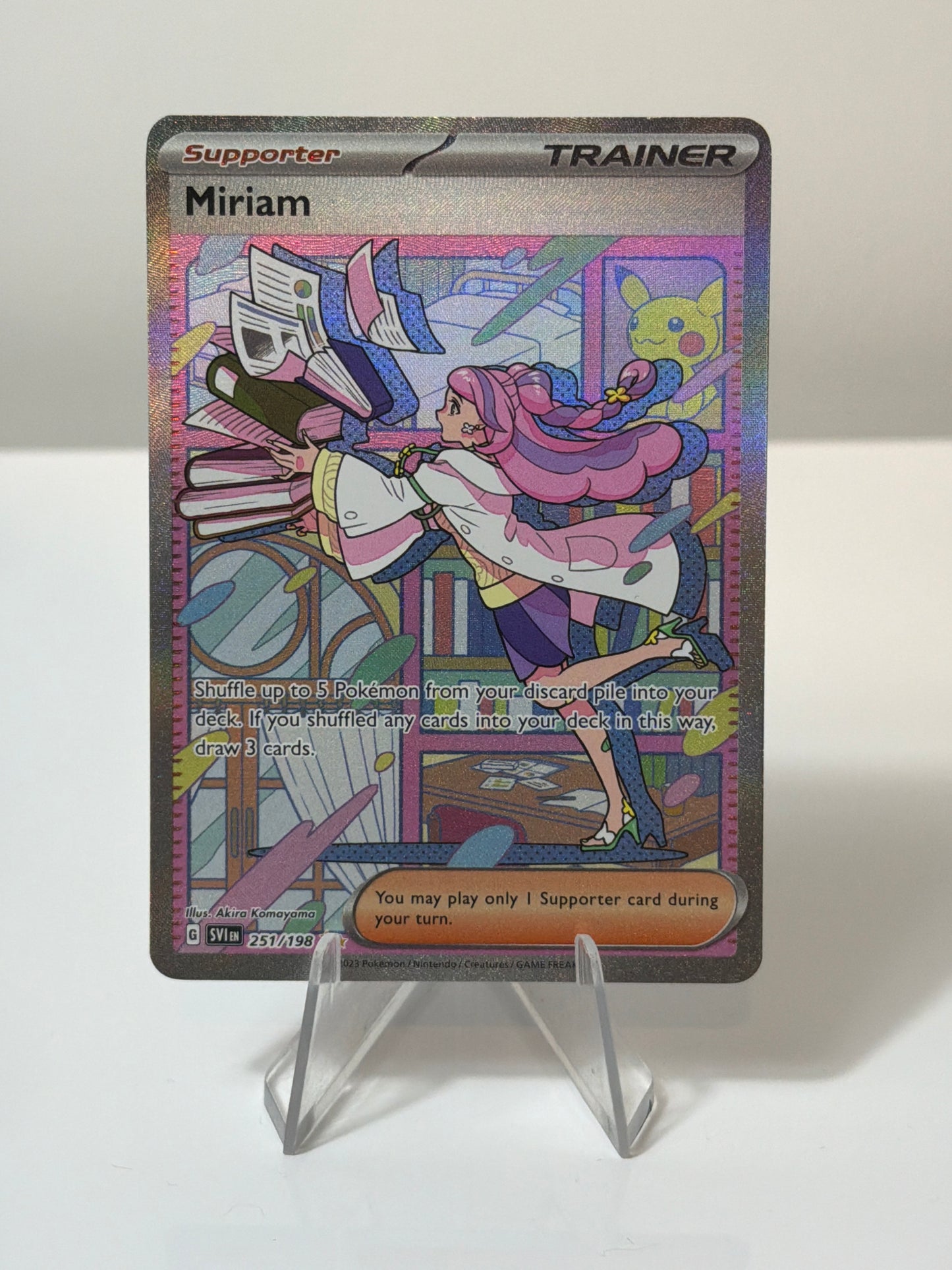 Scarlet & Violet Base- Miriam -251/198