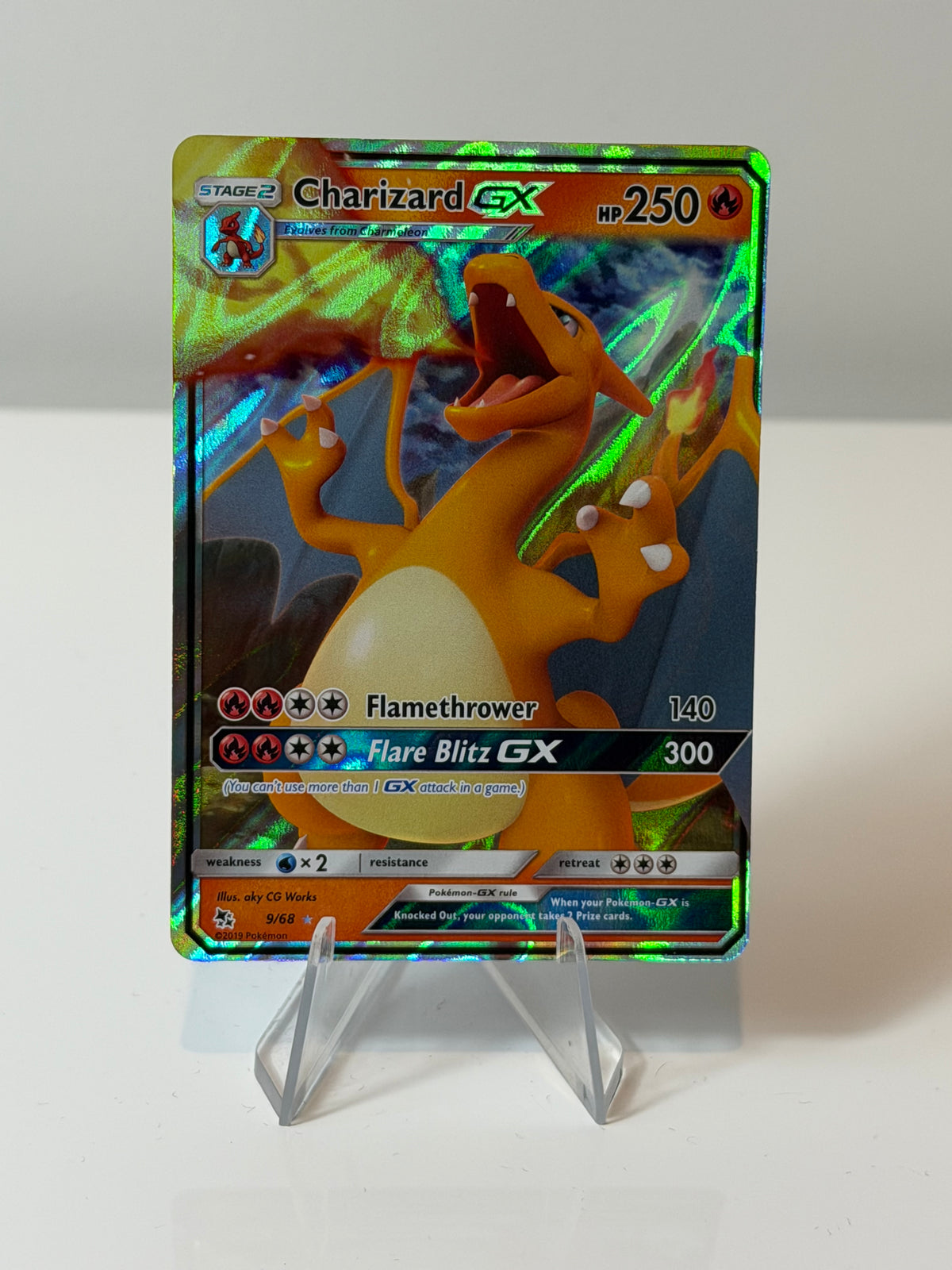 Hidden Fates - Charizard GX - 9/68