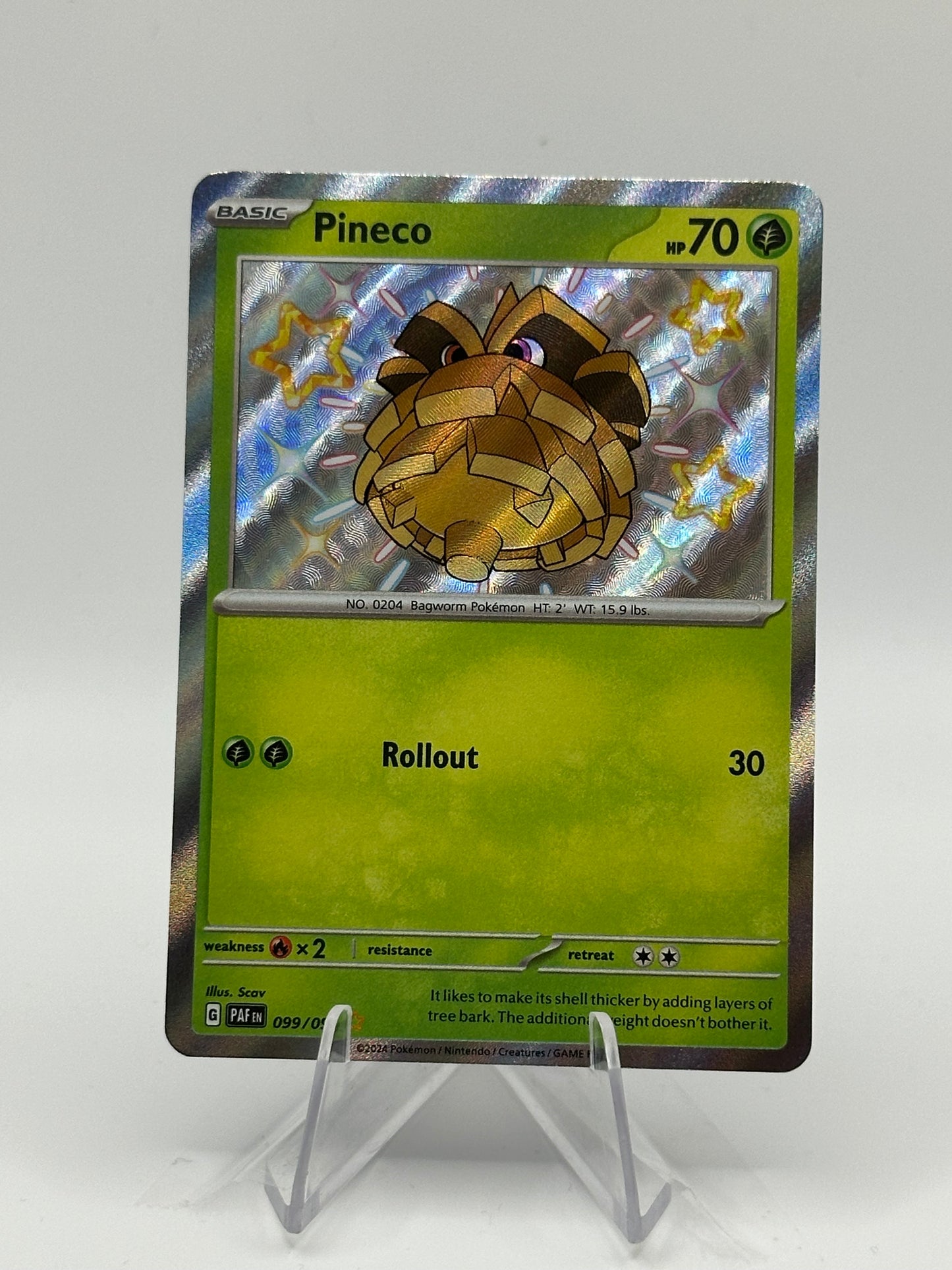 Paldean Fates- Pineco- 099/091