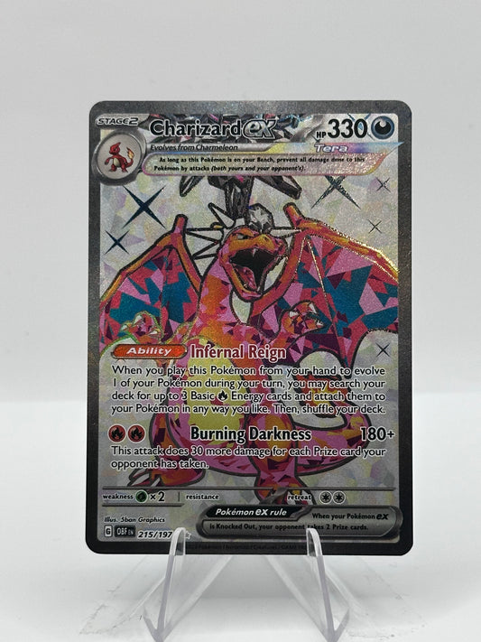 Obsidian Flames - Charizard Ex - 215/197