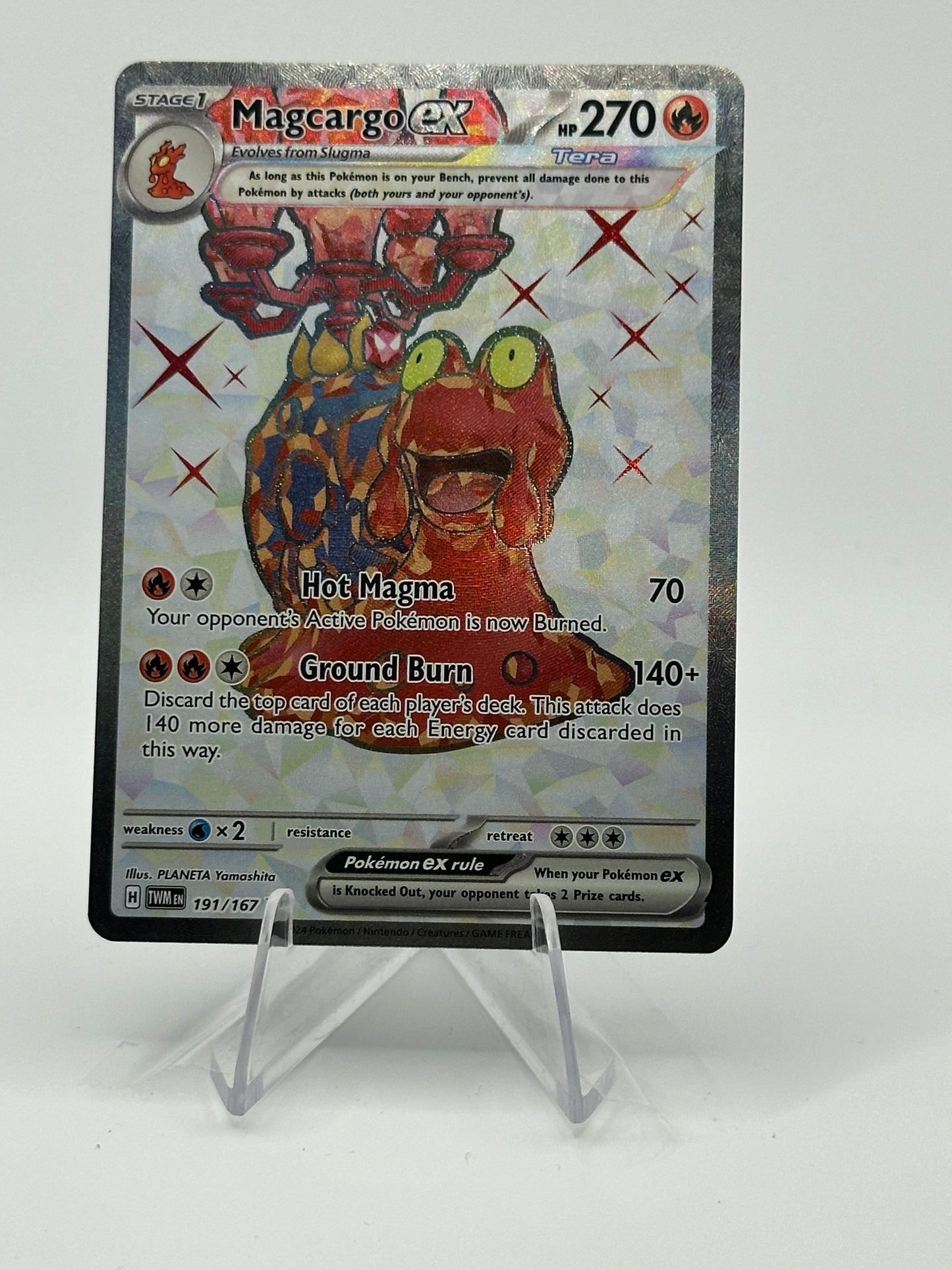 Twilight Masquerade - Magcargo Ex- 191/167