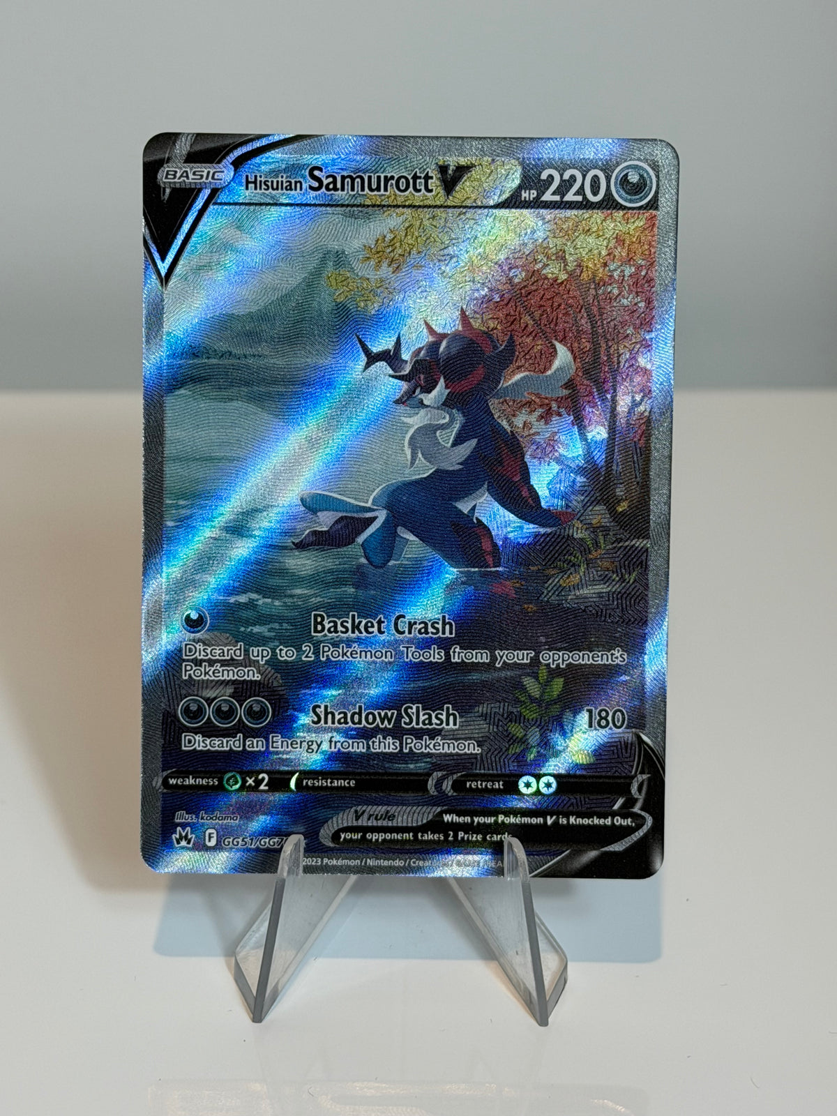 Crown Zenith-  Hisuian Samurott V - GG51/GG70