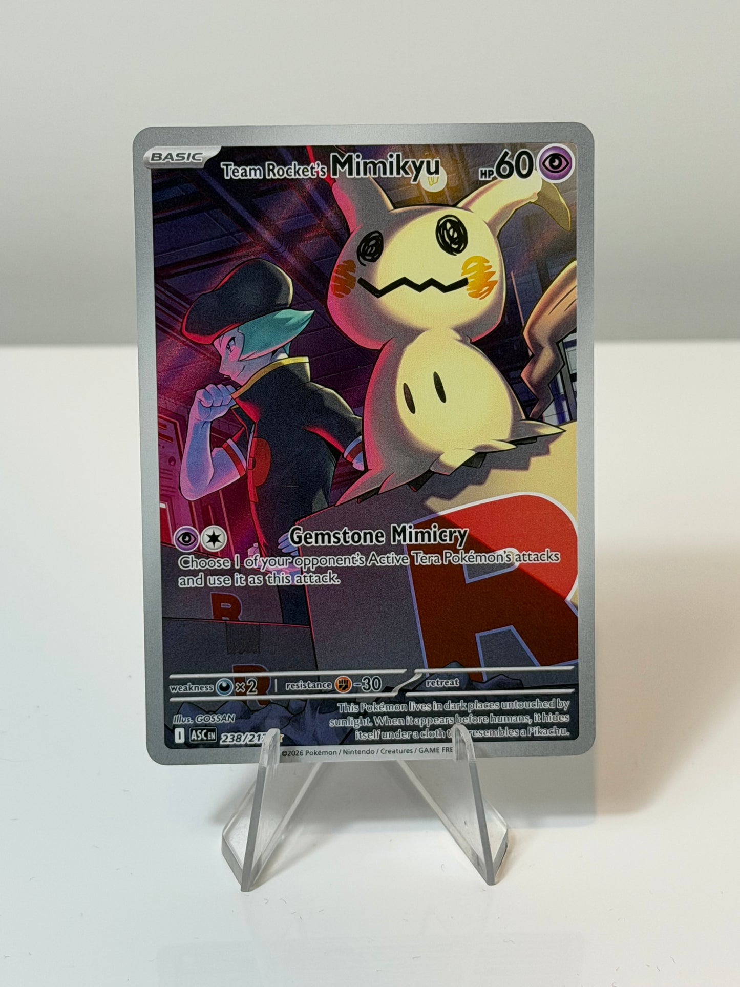 Ascended Heroes - Team Rocket’s Mimikyu - 238/217