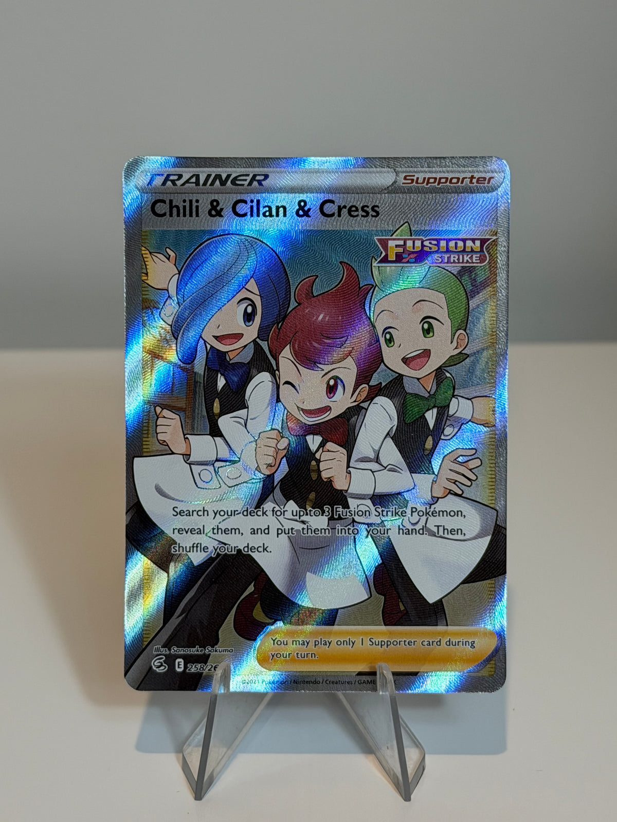 Fusion Strike- Chili & Cilan & Cress - 258/264