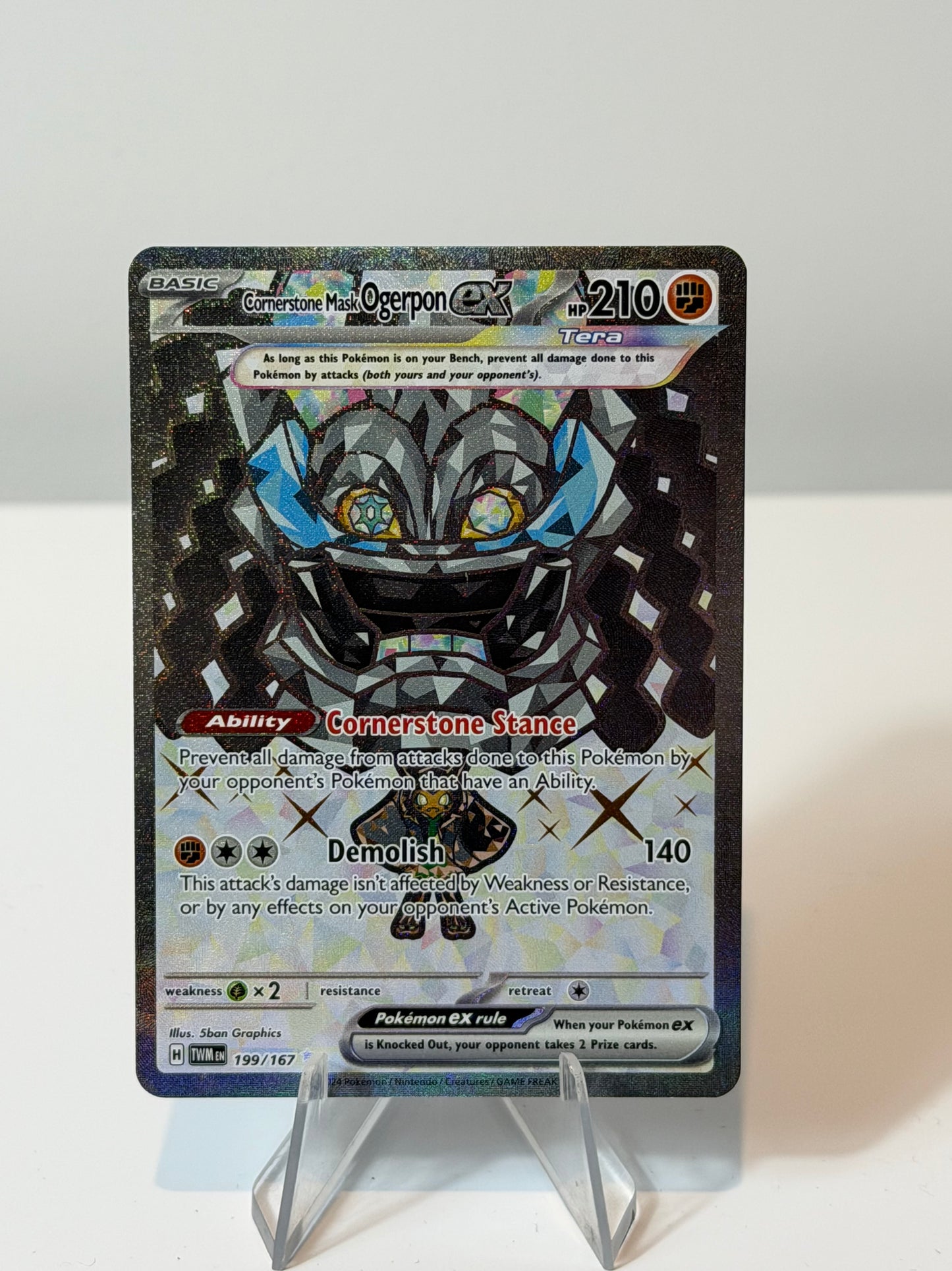 Twilight Masquerade - Cornerstone Mask Ogerpon Ex - 199/167