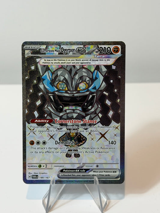 Twilight Masquerade - Cornerstone Mask Ogerpon Ex - 199/167