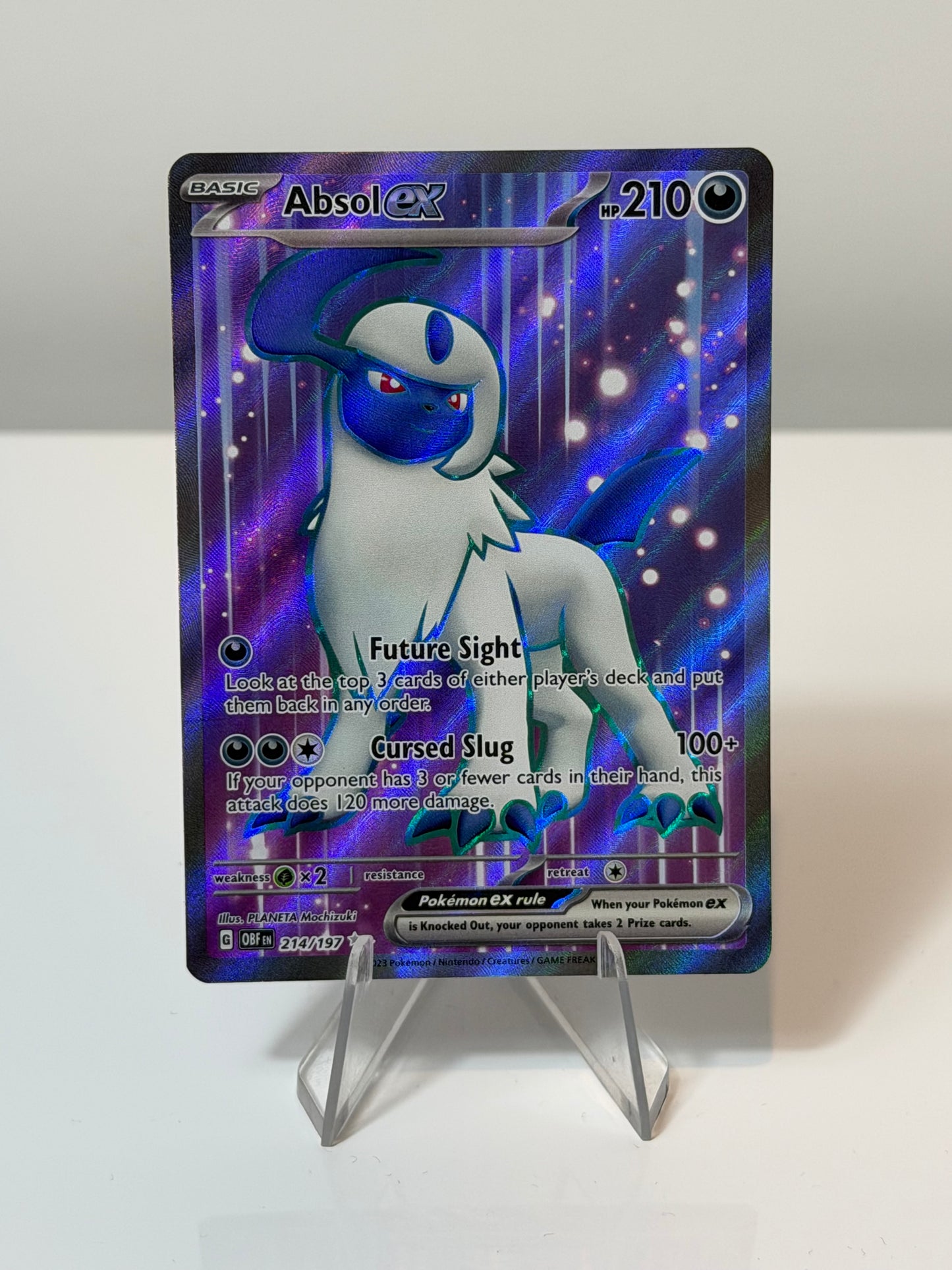 Obsidian Flames- Absol Ex- 214/197