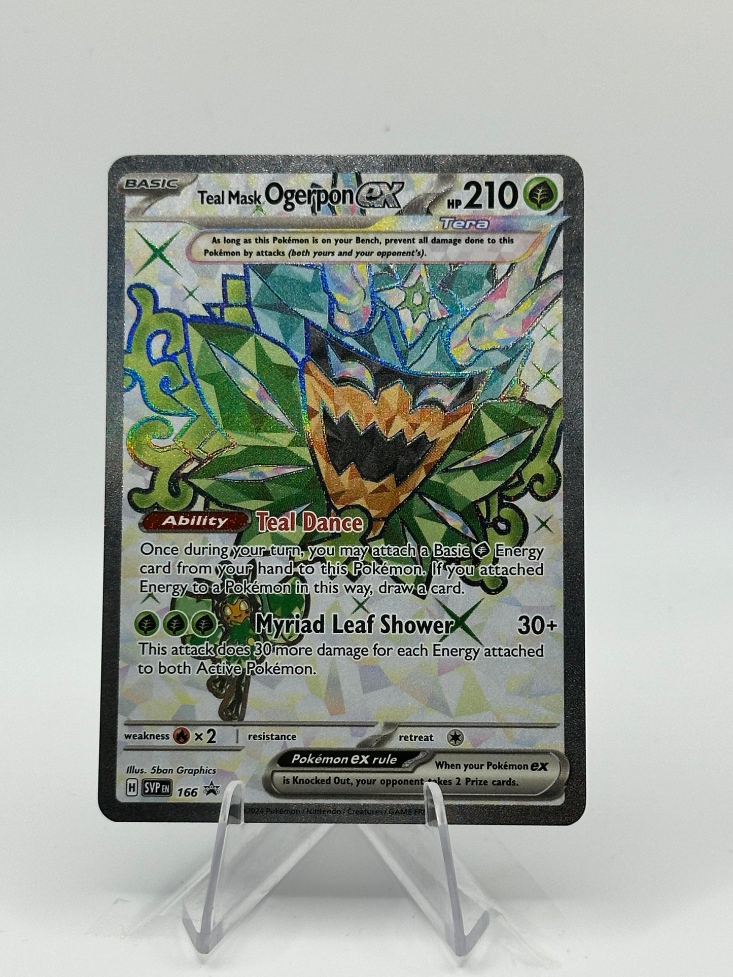 Black Star Promo- Teal Mask Ogerpon - SVP166