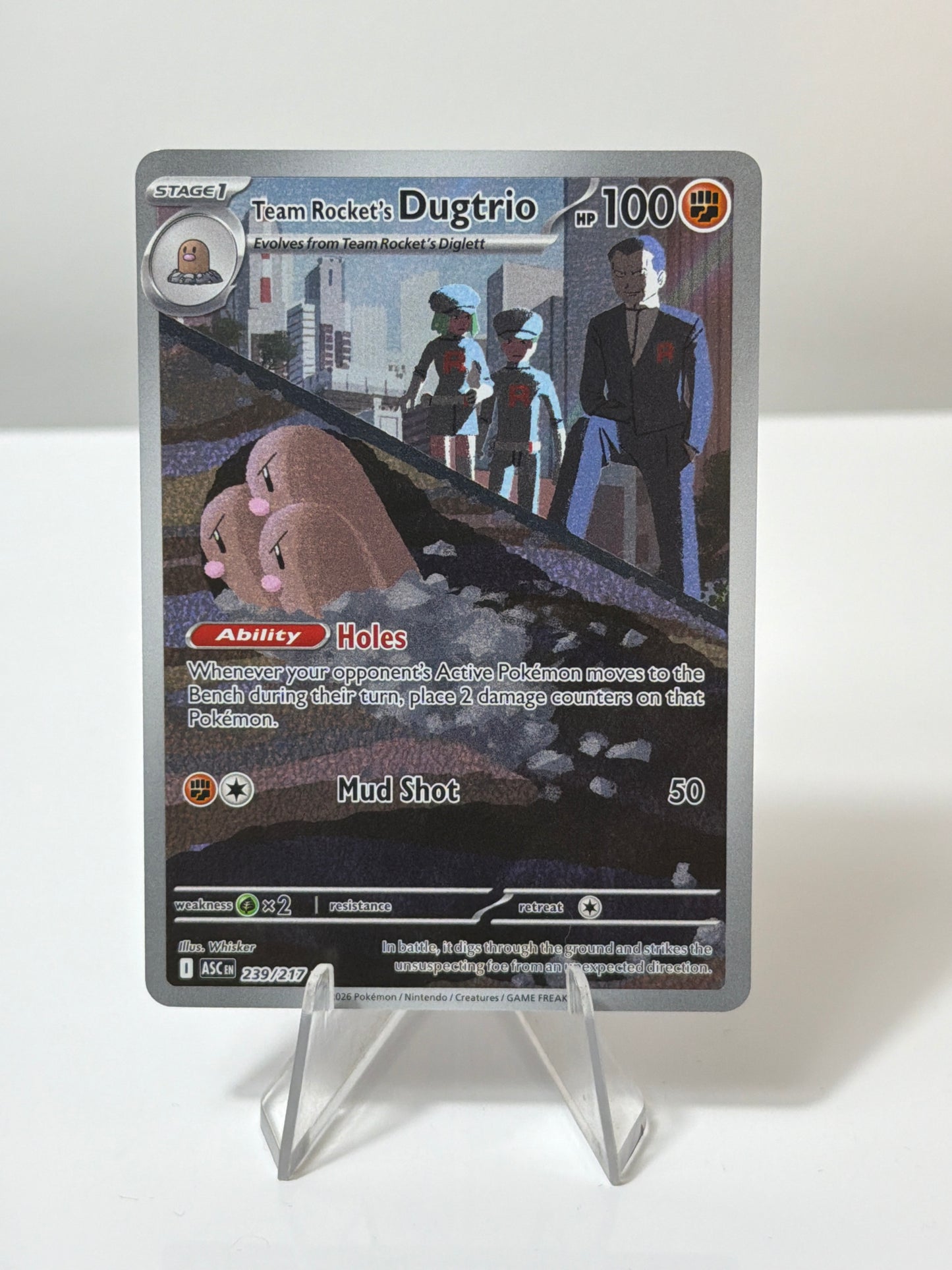 Ascended Heroes -Team Rocket’s Dugtrio- 239/217