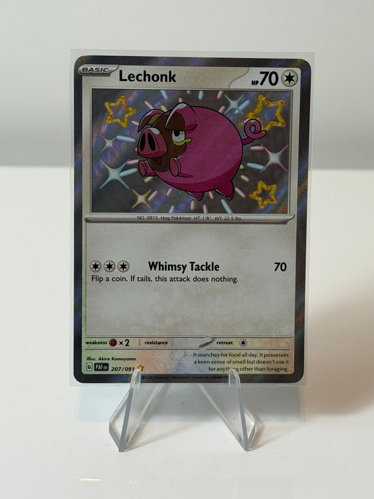 Paldean Fates- Lechonk- 207/091