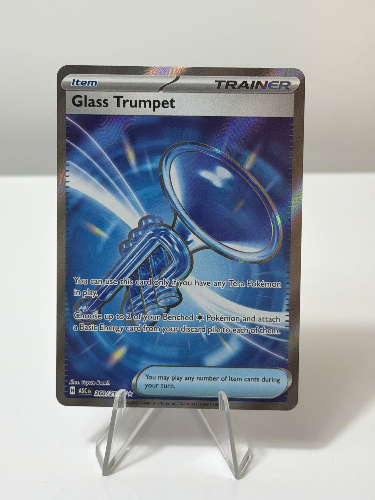 Ascended Heroes - Glass Trumpet- 260/217