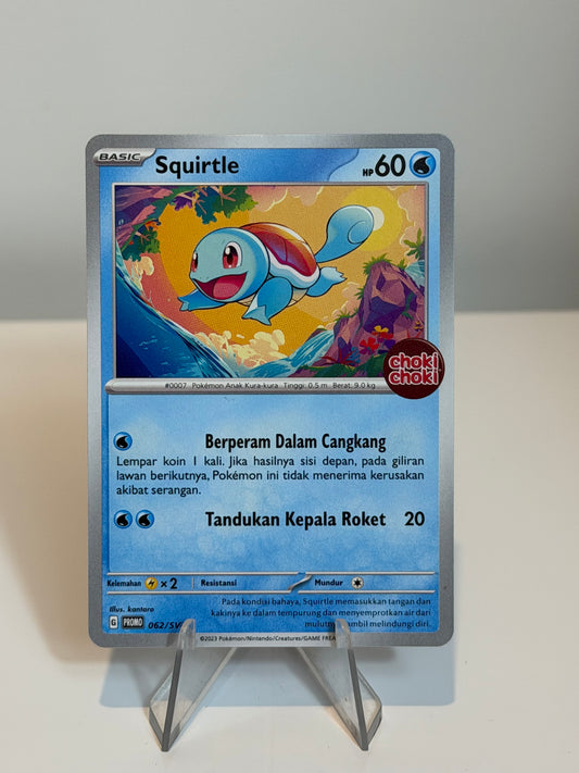 Promo- Squirtle Choki Choki (Indonesian)- 062/SV-P
