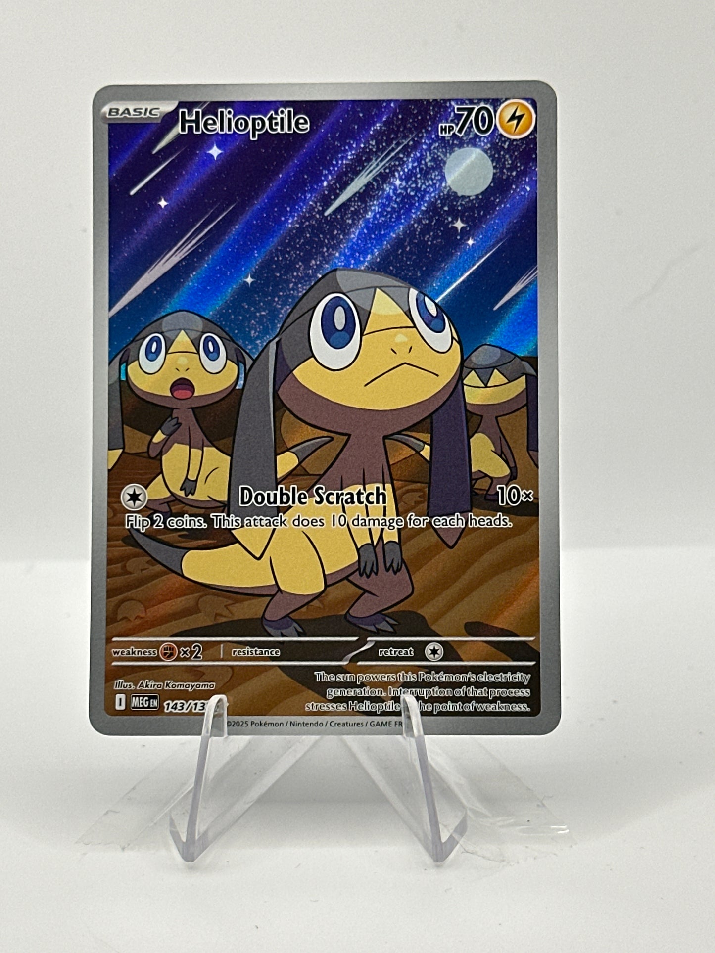 Mega Evolutions- Helioptile - 143/132