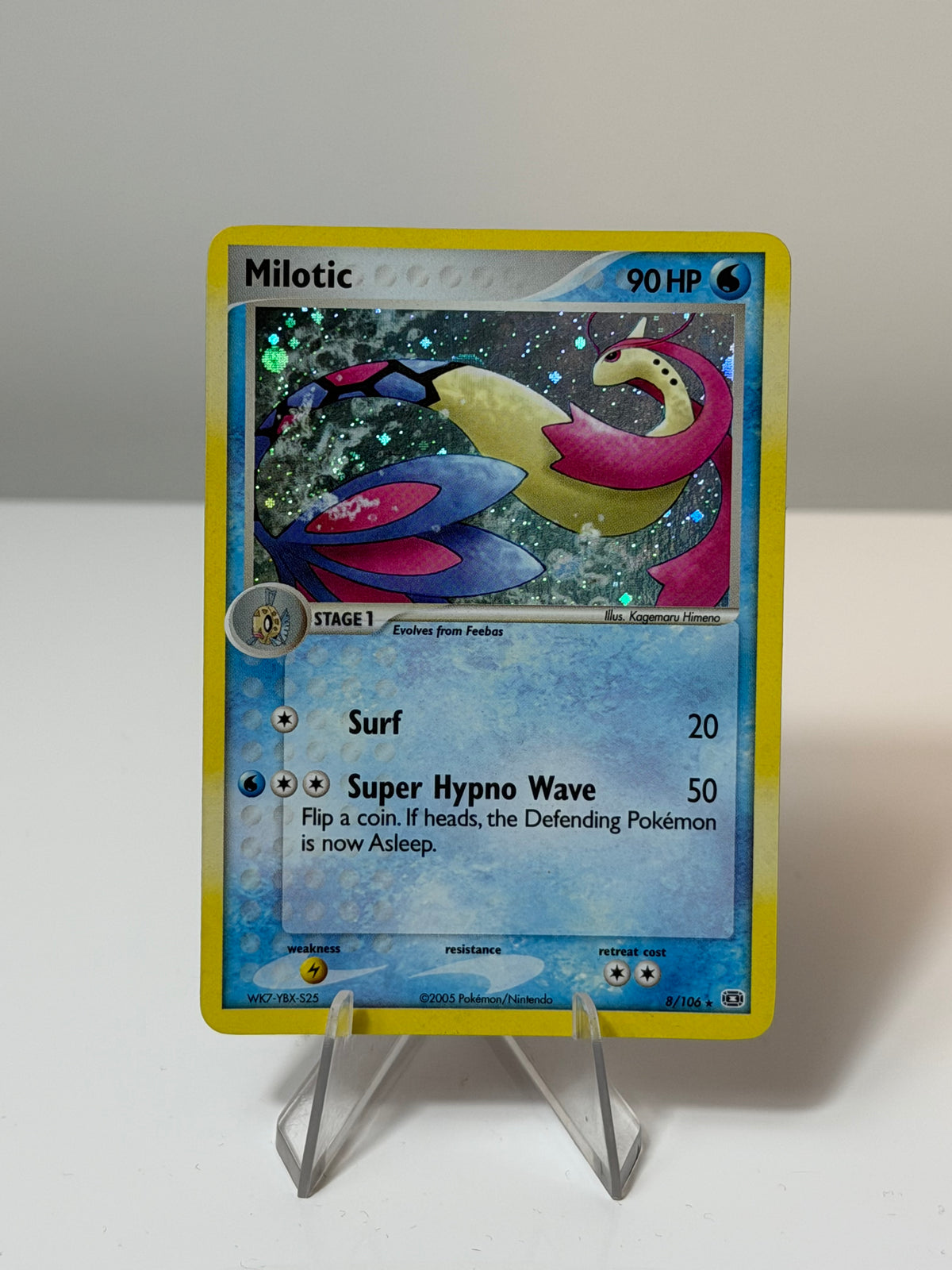 Emerald-  Milotic Holo- 8/106