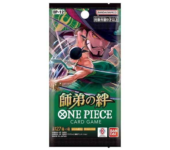 One Piece (Japanese) OP-12- Legacy Of The Master Booster Pack