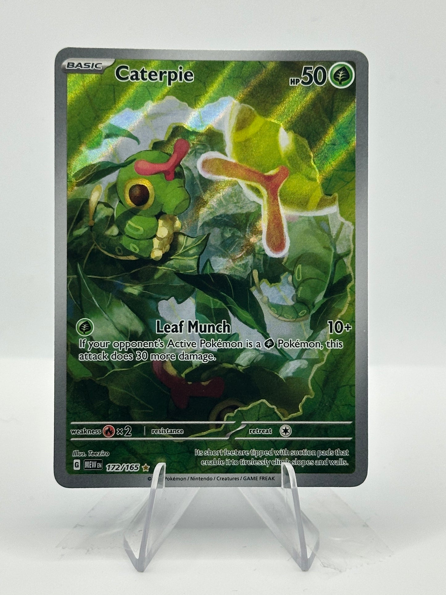 151 (English) - Caterpie - 172/165