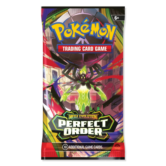 LIVE BREAK- Mega Evolution: Perfect Order Booster Pack